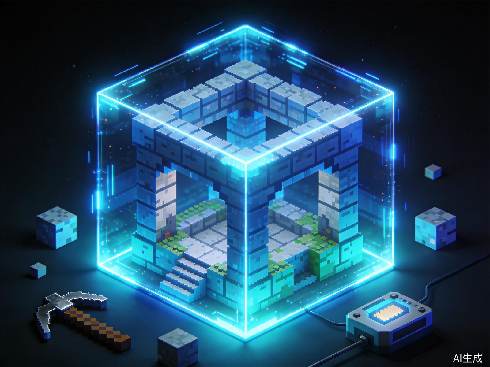 Lumen Block 产品插画